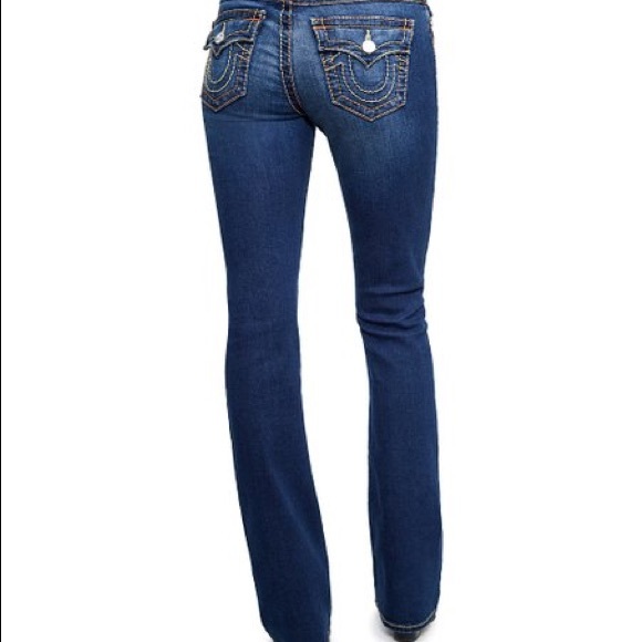 True Religion Billy Distressed Straight Jeans 23 - Picture 5 of 5